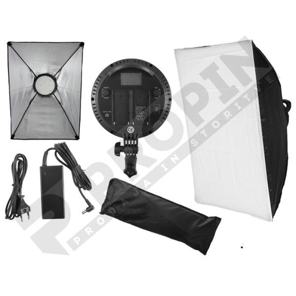 LED softbox komplet 50x70cm 48W